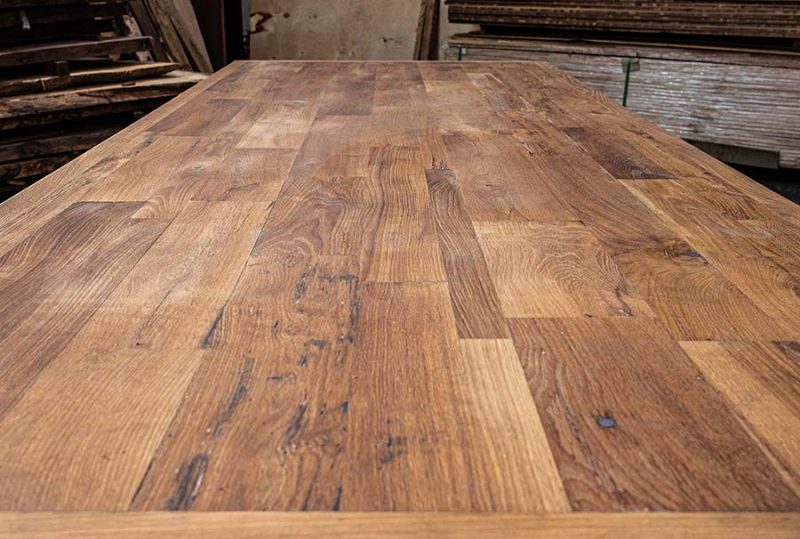 שולחן עץ מלא 5
